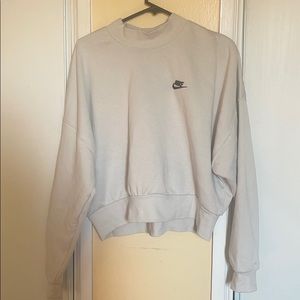 Nike cropped sweater